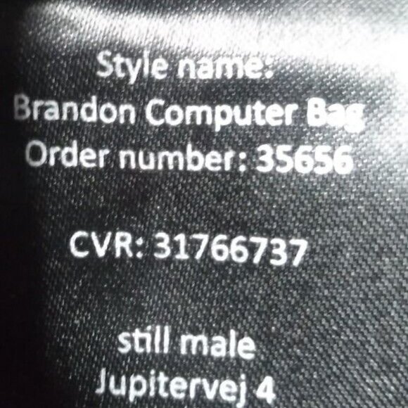 STILL Men's Leather Briefcase BRANDON Computer Bag Nordic Man Bag Denmark - Picture 6 of 10